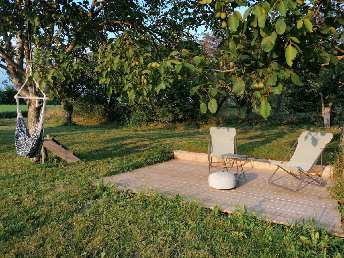 Villa Tiny House dans jardin privé à la campagne Montmeyran Exterior foto
