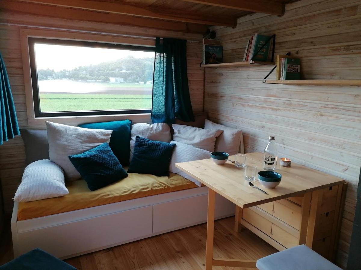 Villa Tiny House dans jardin privé à la campagne Montmeyran Exterior foto