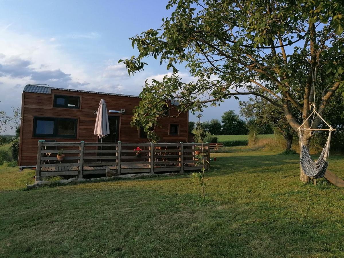 Villa Tiny House dans jardin privé à la campagne Montmeyran Exterior foto