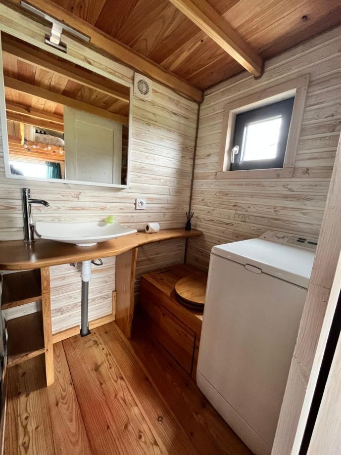 Villa Tiny House dans jardin privé à la campagne Montmeyran Exterior foto