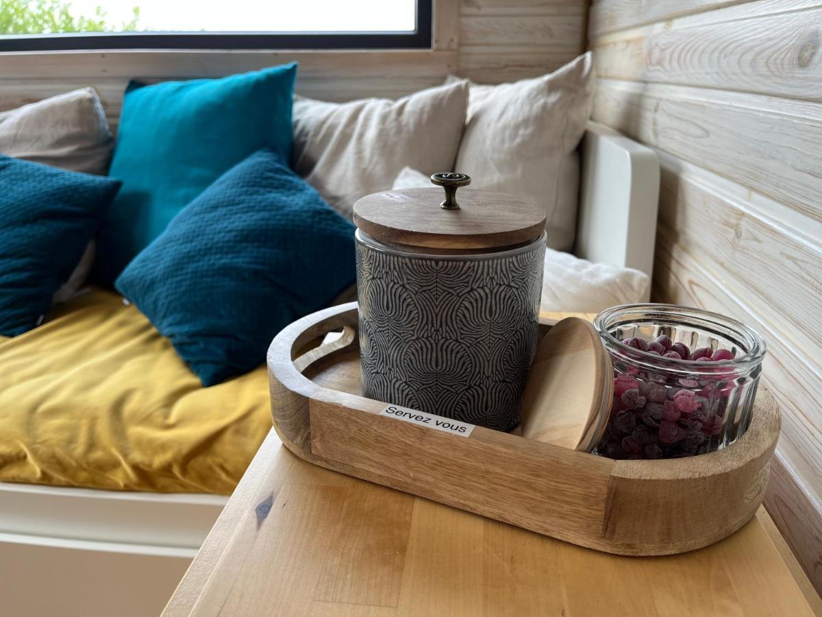 Villa Tiny House dans jardin privé à la campagne Montmeyran Exterior foto