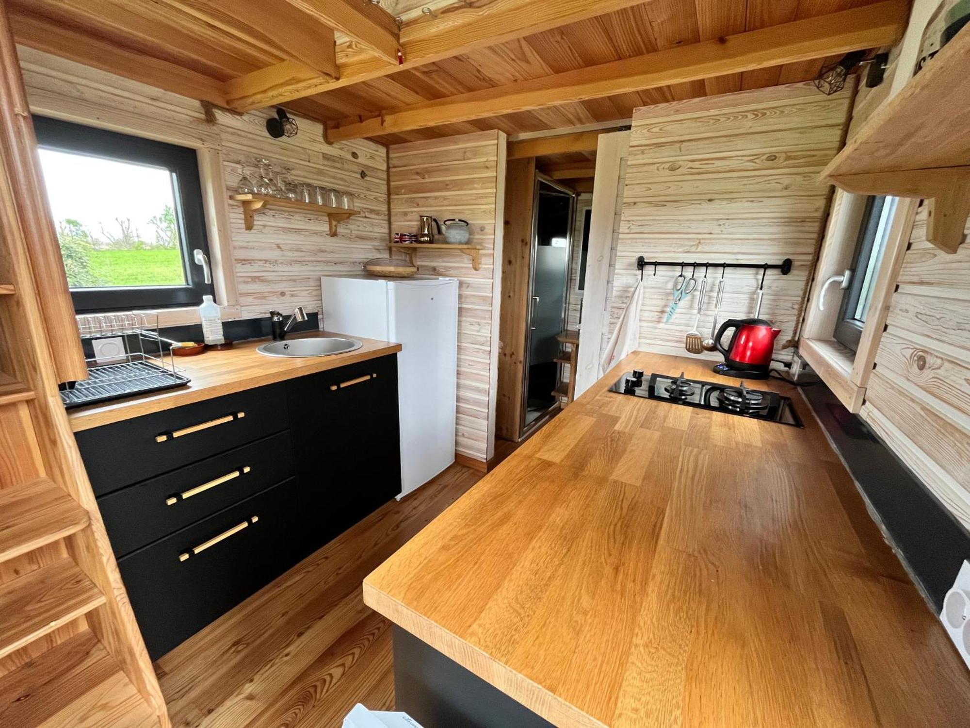 Villa Tiny House dans jardin privé à la campagne Montmeyran Exterior foto